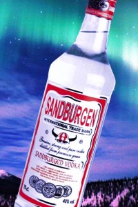 Cosmin Ursache SANDBURGEN VODKA branding