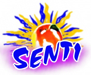 branding SENTI LOGO soft drinks